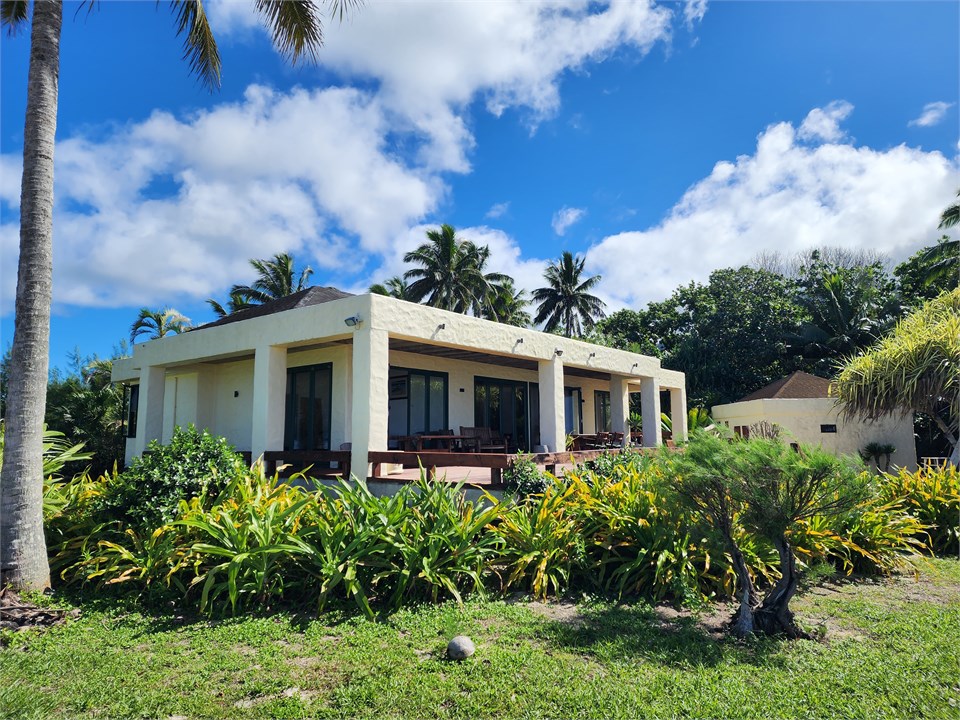 House from the beach