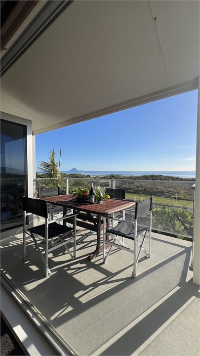 Upstairs outside area