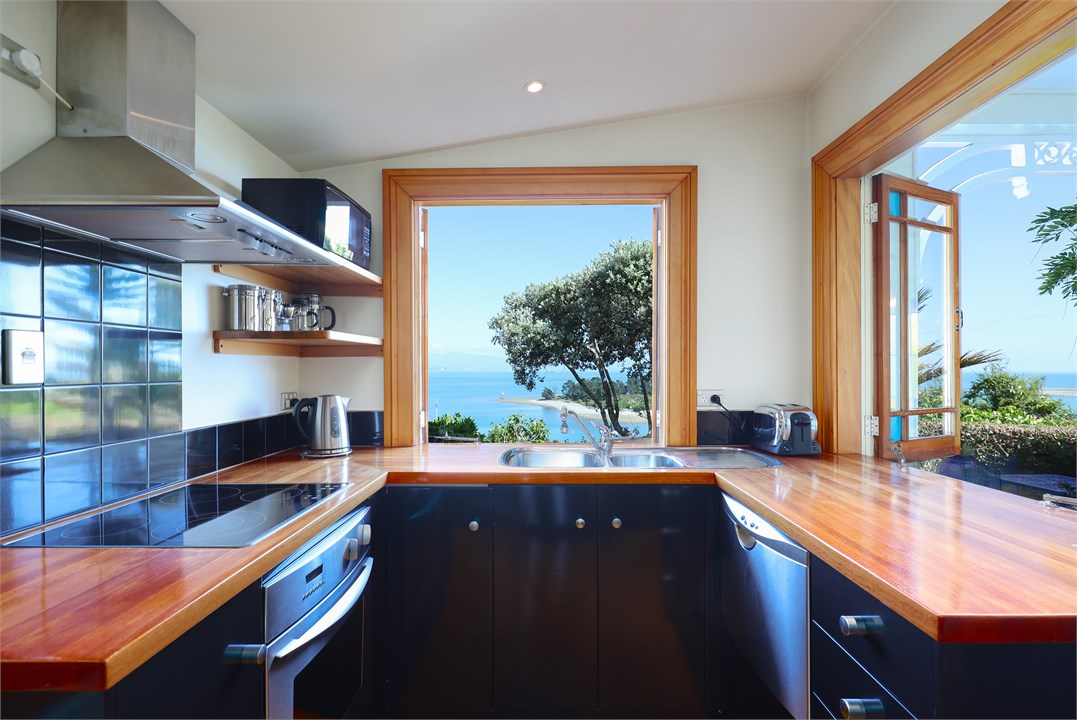 Views from private kitchen