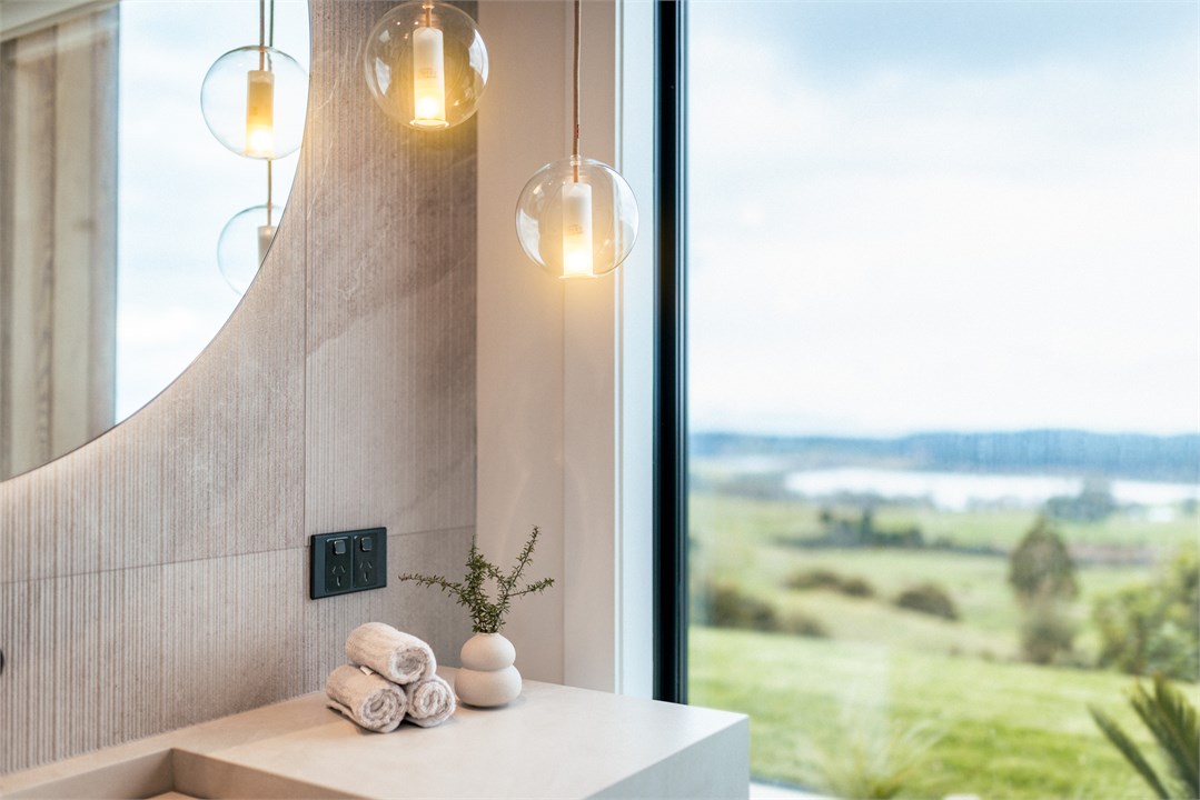 Full length views from one of the 2 identical en s