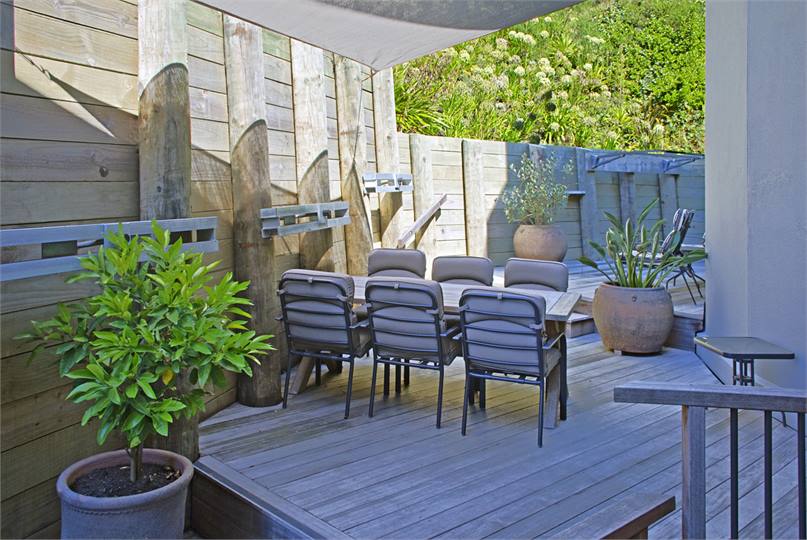 Outdoor Seating area for all building residents