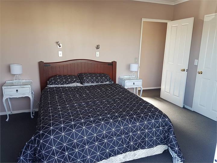 Master bedroom with ensuite of to right