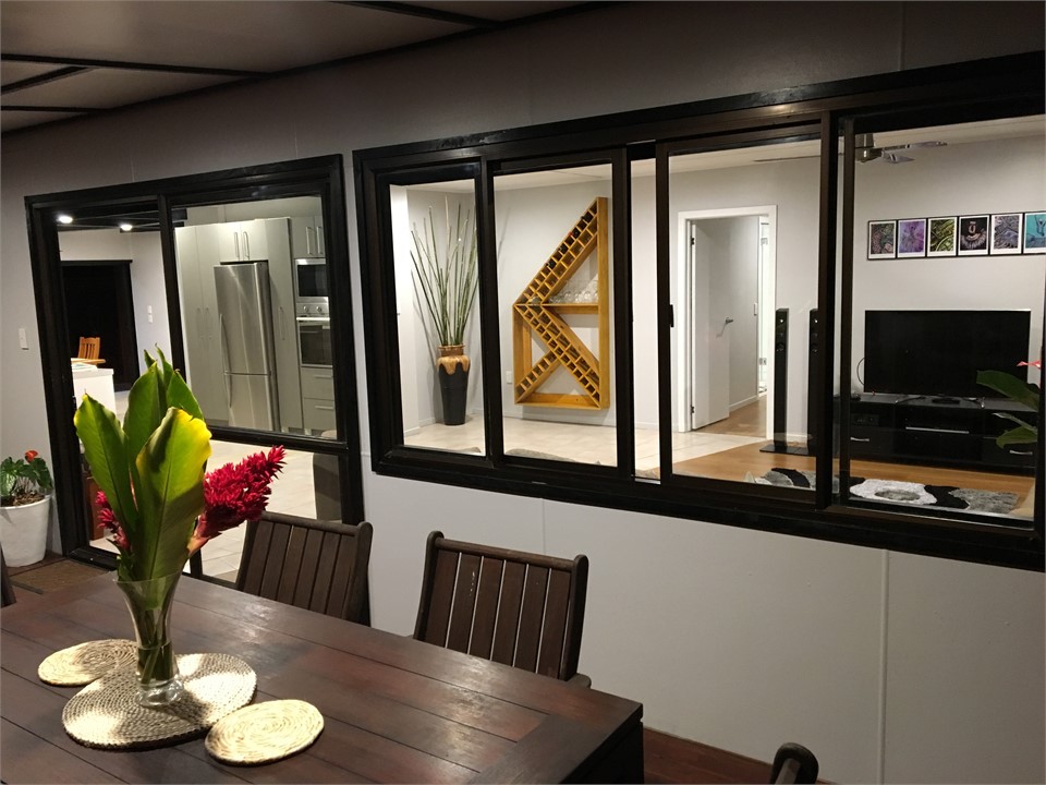 Looking in from veranda