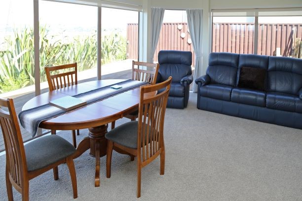 dining and living area