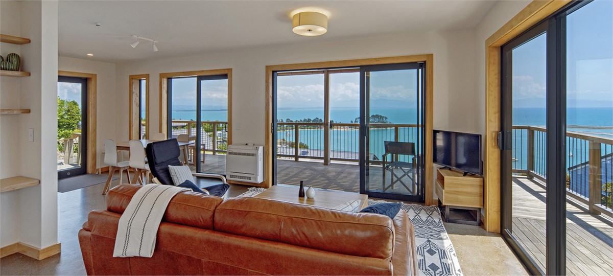 Light-filled open-plan living and dining