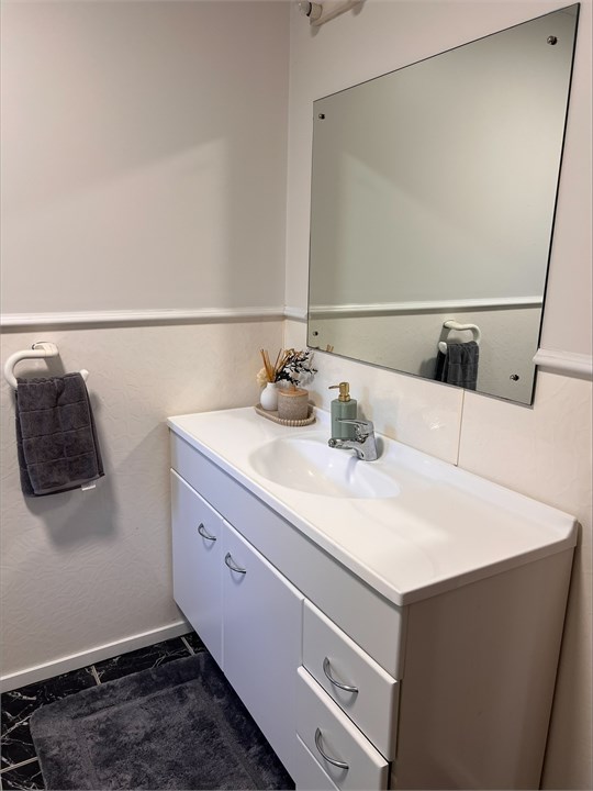 Downstairs bathroom incl toilet