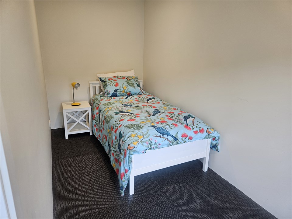 bedroom 3 single room off queen overflow