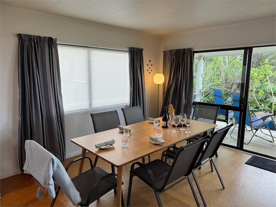 Dining area at Casa Playa de los osos