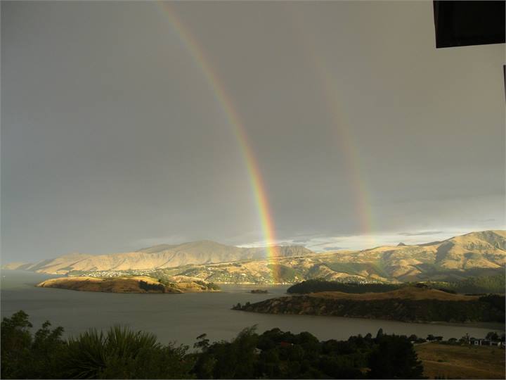 January 2015 - Rainbow over the Bay