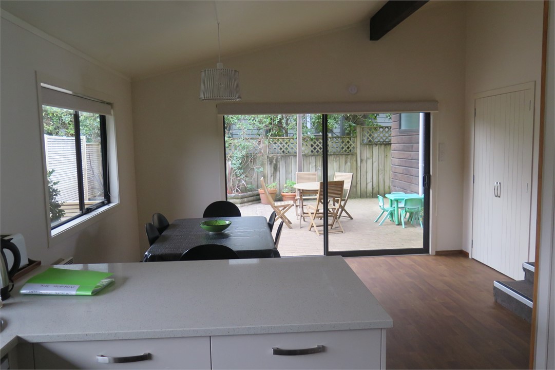 Fully stocked Kitchen and informal dining space