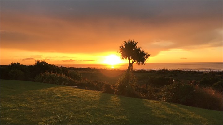 Nightly sunsets are often.