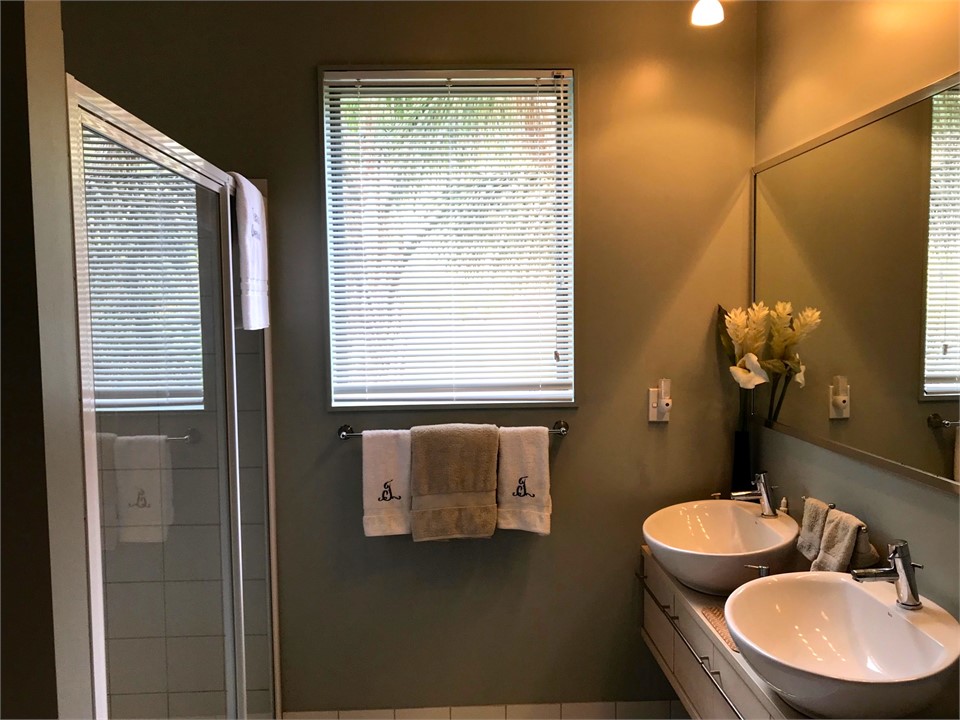 Master Bathroom with Double Sinks