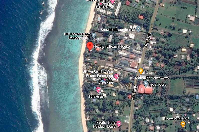 Google Maps - Heather's Beach House
