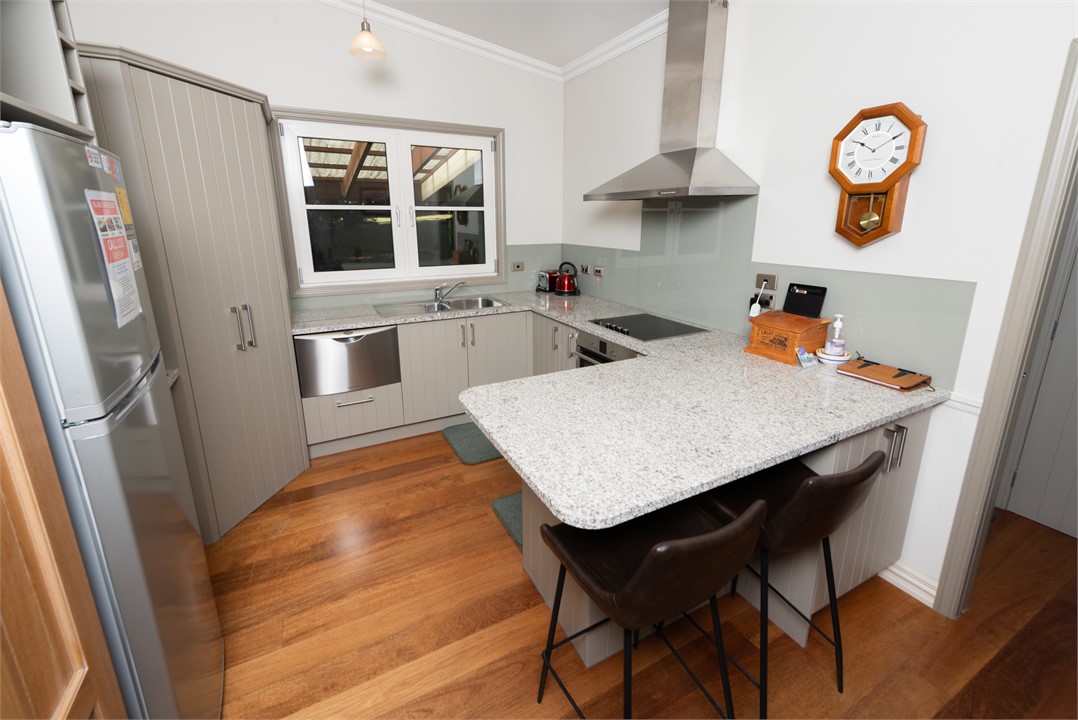 Fully self contained kitchen.