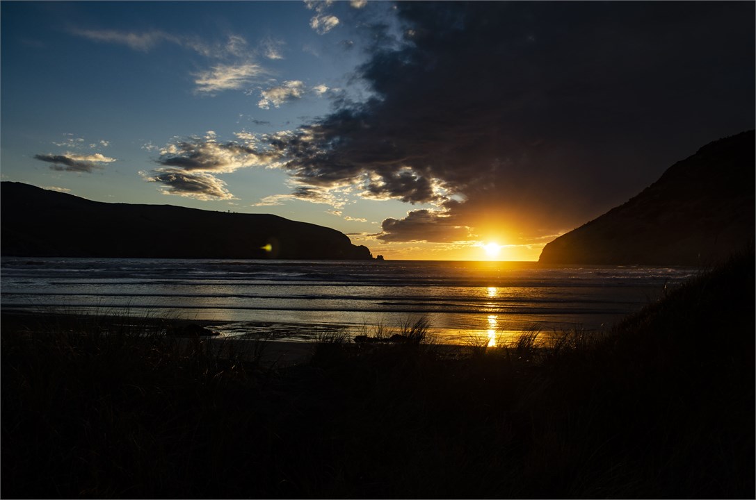 Safe swimming beach and perfect for walking