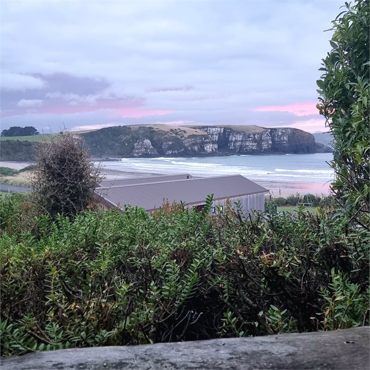 Out the back of the garden is the Lookout and here