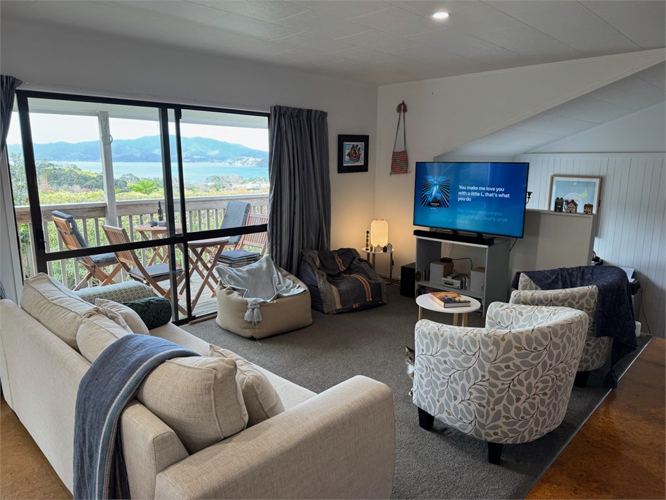 Living area at Casa Playa de los osos