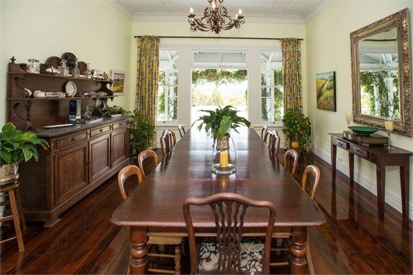 Formal Dining room with beautiful decor