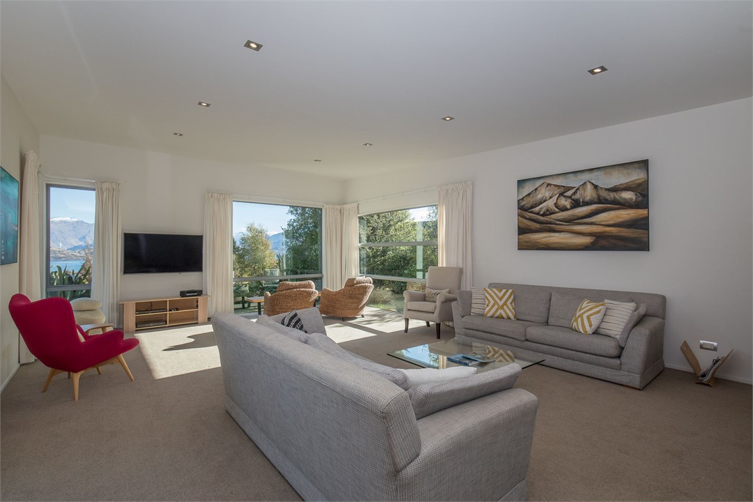 Sunny and light with views from every window