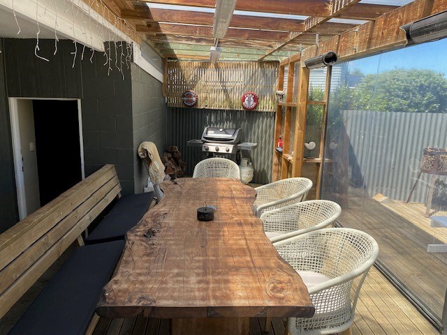 Outdoor entertainment area