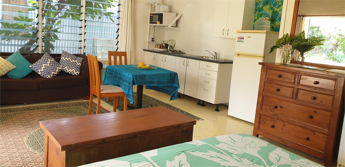 From Bed towards kitchen