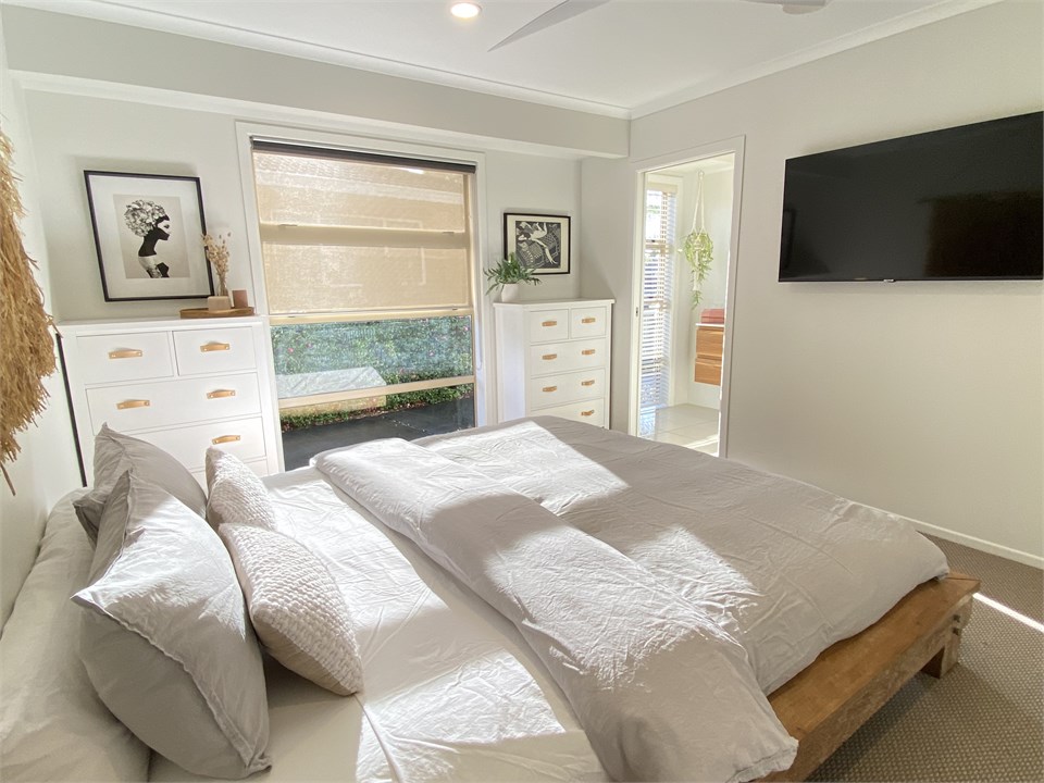 Master bedroom with ensuite