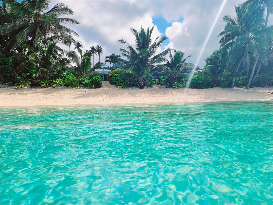 Lagoon In Front Of Property