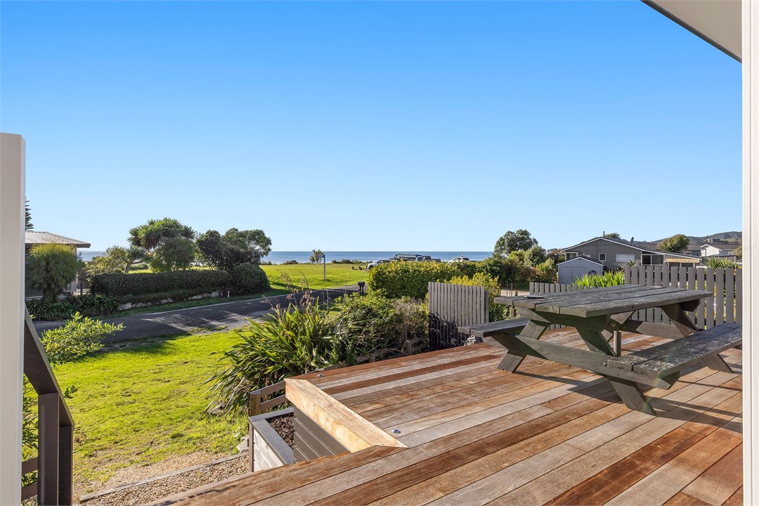 Deck view to the beach