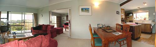 Large Dining and combined kitchen area, 