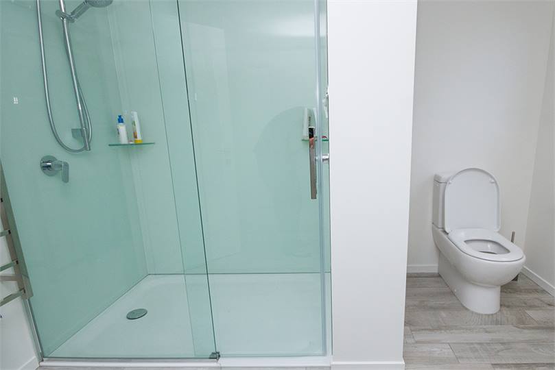 Main bathroom/ double shower