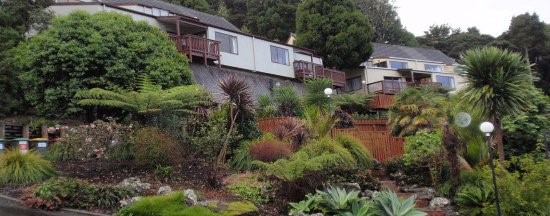 Looking up to the apartment