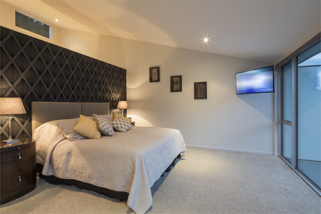 master suite on its own top level