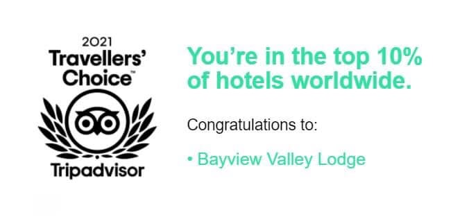 Delighted to be awarded the Traveller Choice 2021 