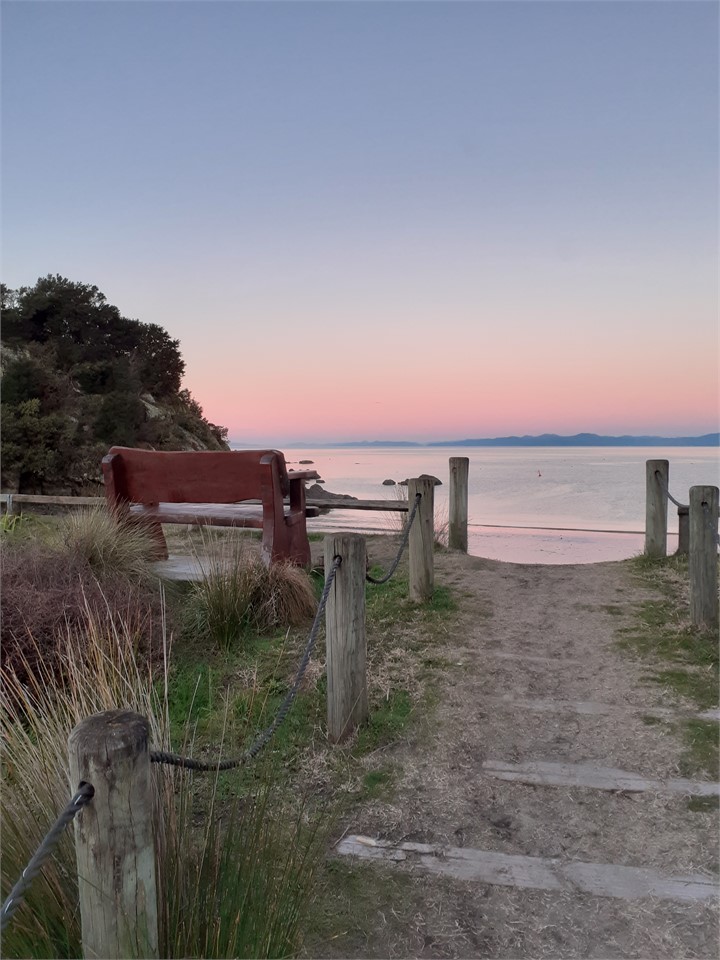 Sit an enjoy the view 130m from your studio