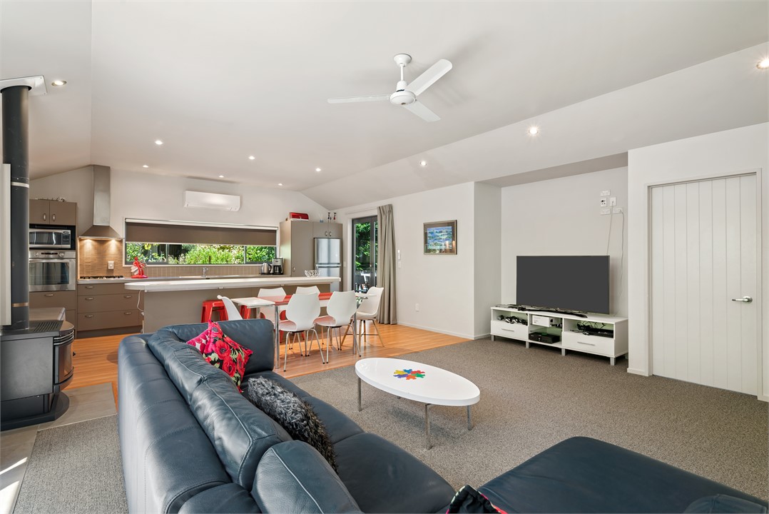 Comfortable living room with ample space for famil