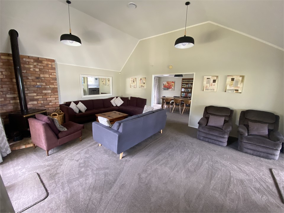 Conversation lounge - newly carpeted March 2022