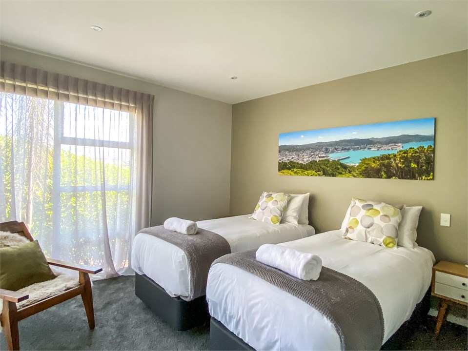 Bedroom 2 can be 2 singles or 1 King