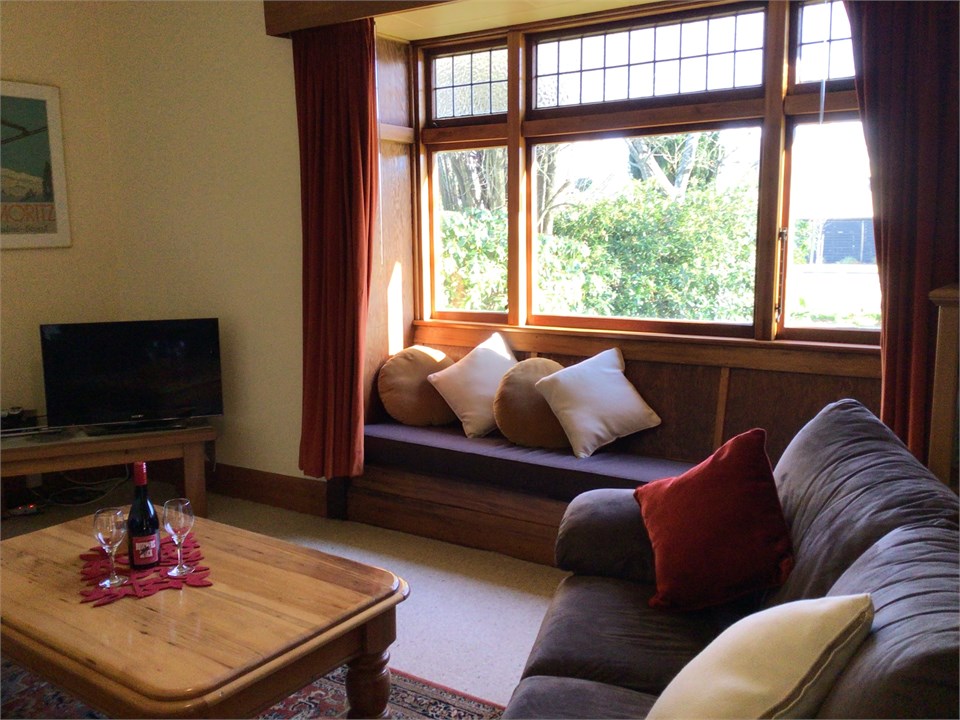 Bay window with views to Old Man Peak