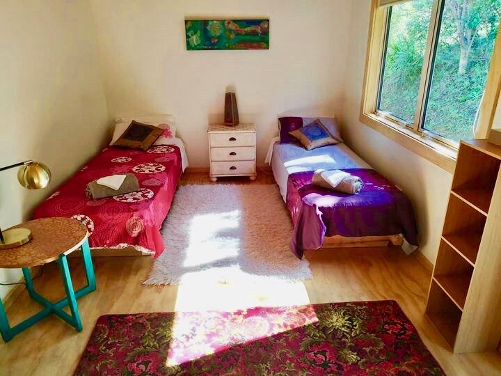 Bedroom 2 made up into 2 single beds