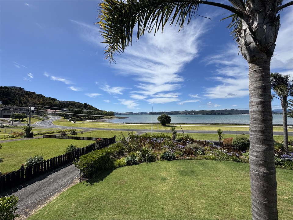 View from upstairs balcony