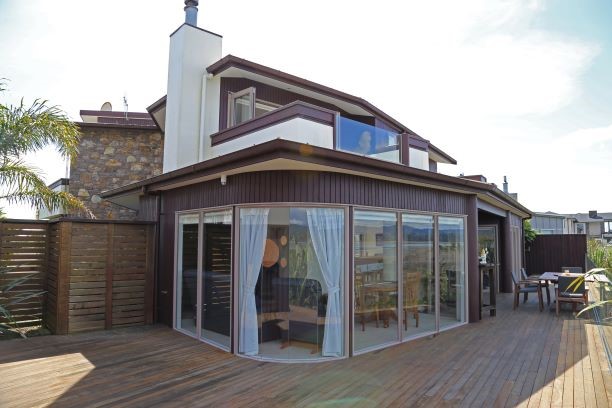 deck on harbour side