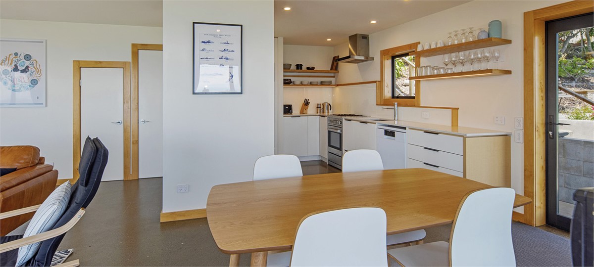 Dining to Kitchen area