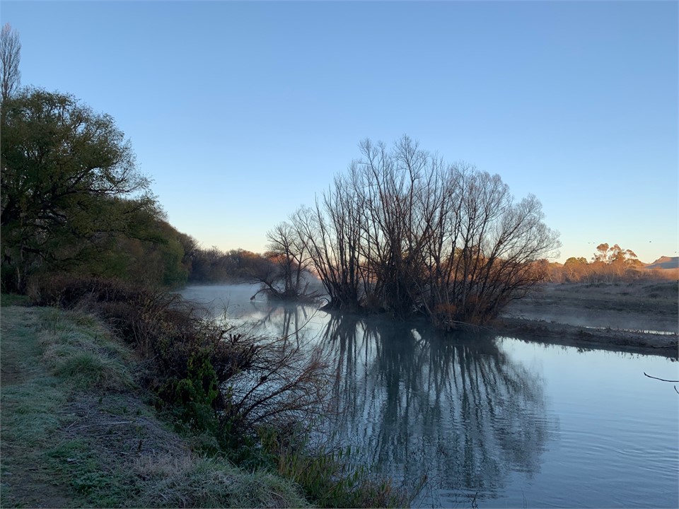 River Walk Winter Morning