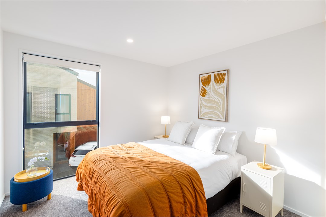 Bedroom 2 has a Queen bed