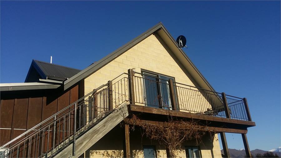 Stairs to appartment