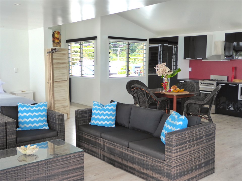 open plan and spacious