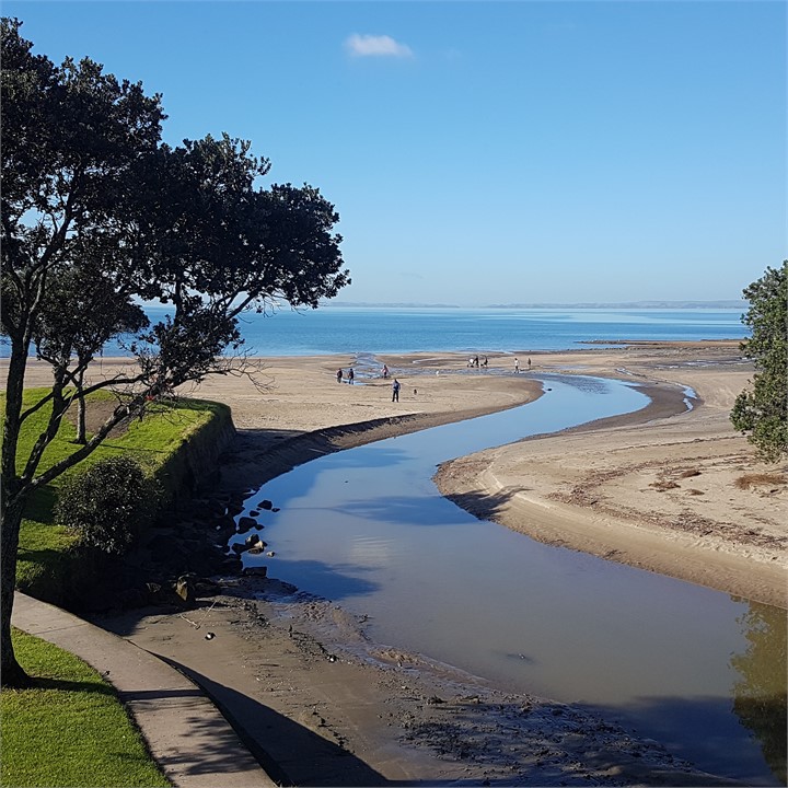 Browns Bay - taken from restaurant short walk away