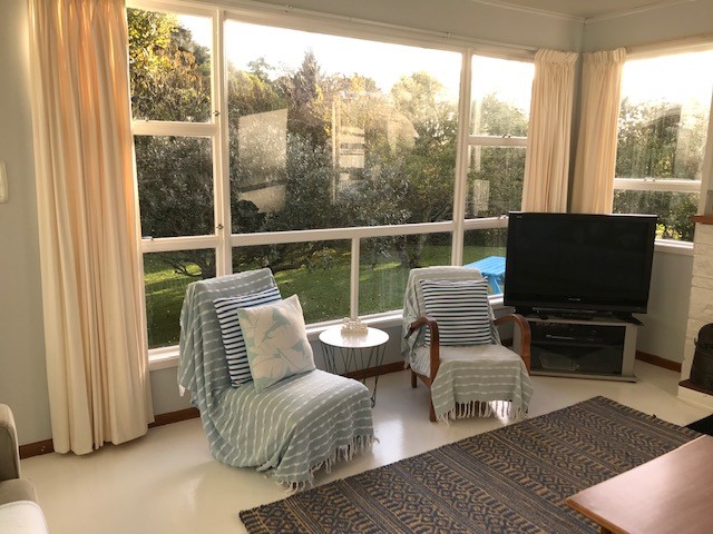 Lounge looking out to the garden