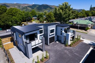 The exterior from a drone