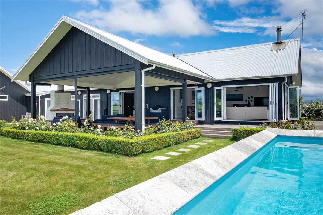 View of house from Saltwater Swimming Pool